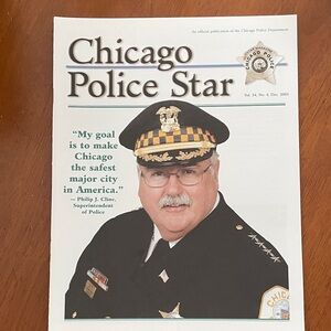 Chicago Police Star Magazine Vol. 34, No.4, Dec 2003 -  Philip J. Cline